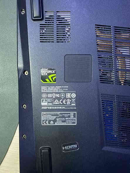 السلام عليكم— لابتوب MSI GP62MVR 7RF للبيع
جهاز جبار ومناسب للبرامج الهندسية والتصميم والألعاب الخفيفة والقويه تستطيع التحكم بالسرع الفان وهذا معروف شركه msi كذالك دقه شاشة fhd السعر٦٠٠ بي مجال 
المواصفات:
• المعالج: i7-7700HQ جبار 
• الرام: 24GB
• كرت الشاشة: GTX 1060 3GB قوي جدا رسومات العاب كيمنك 
• التخزين: SSD 128GB + HDD 1TB
• حالة الجهاز: نظيف نسبه ٨٥٪؜ 
الموقع النجف الاشرف شارع المطار القديم قرب مدرسة الجنائن
استفسار ***********
@إشارة
