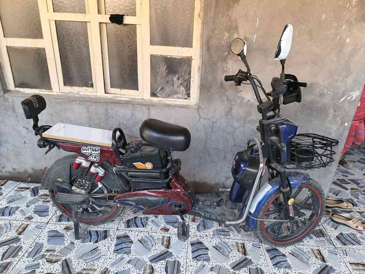 بايسكل شحن للبيع سعر 400 وبي مجال مكان الرمادي شارع 20***********
