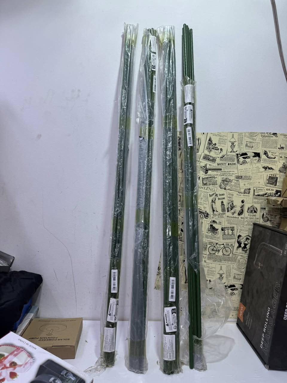 أوتاد لدعم النبات  12 قطعة طول الواحد متر و20 والعرض 2 cm السعر 10 الف


**إذا كنت صاحب هذا الإعلان وتريد حذفه لأي سبب، رجاءا أرسل رسالة إلى الدعم الفني**