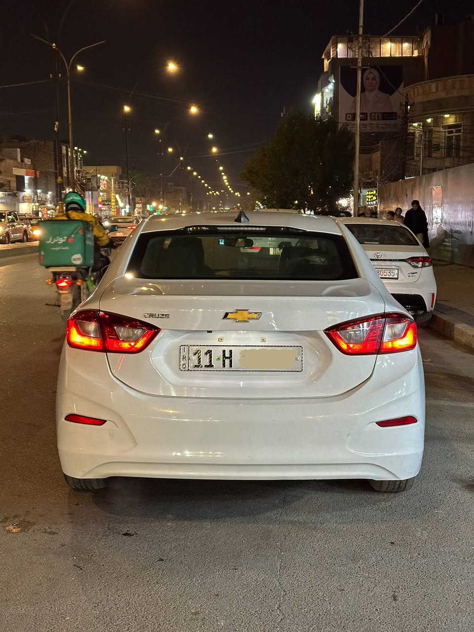 كروز 2019
سنويه 2030 
‎محرك 1400 تيربو

محرك و كير مكفولات

تبريد ثلج

مواصفات

تشغيل عن بعد تبريد أوتو

تحكمات استيرن

شاشه كبيره

كار بلي

كامره دواره

اوتو ستوب

دكمه اطفاء اوتو استوب

كروز سرعه

مانع انزلاق

السياره مدوشمه 

ماشيه 109 الف

مصبوغه حزام

المكان بغداد شارع فلسطين

الهاتف ***********

سعرها 98 ورقه و بيها مجال
