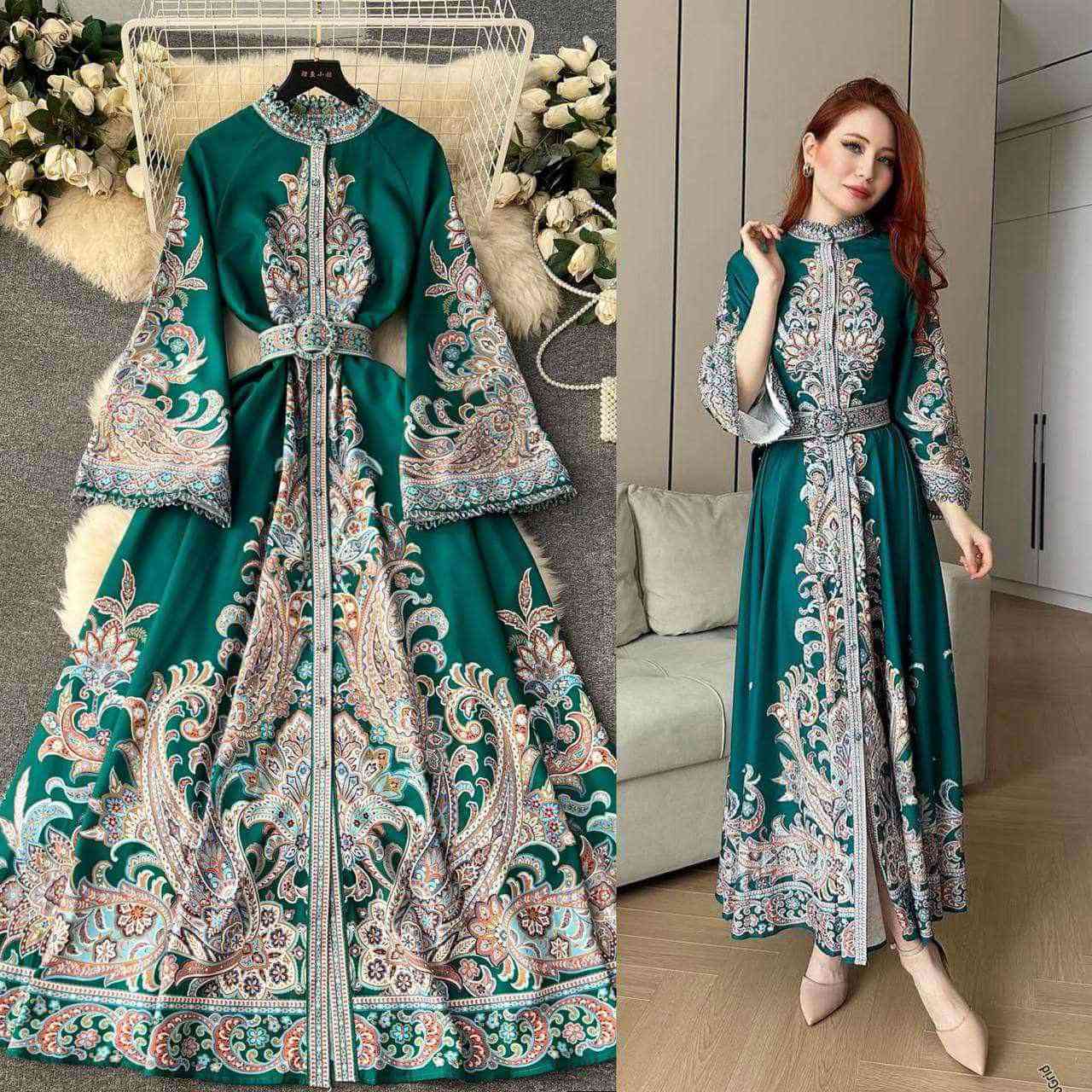 تميزي بهذا الفستان الراقي:
✅ قماش بارد ومريح.
✅ تصميم محتشم وعصري.
✅ حزام خصر أنيق لإطلالة متناسقة.#فساتين #موضة #فستان_العيد #أناقة #فاشن #فساتين_ناعمة #تنسيقات #ازياء_محجبات #جديدناجمال القطع 
 السعر ٤٠ الف توصيل ٣ الاف لكل العراق


**إذا كنت صاحب هذا الإعلان وتريد حذفه لأي سبب، رجاءا أرسل رسالة إلى الدعم الفني**