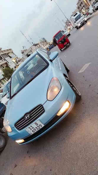 اكسنت للبيع موديل ٢٠٠٩ خليجي بيه بس دوسه صفحت السايق صبغ الباقي كفاله بغداد المكينه ١٦٠٠ السعر ٩٨ وبيه مجال ماشيه ١٣٠  الرقم ***********
