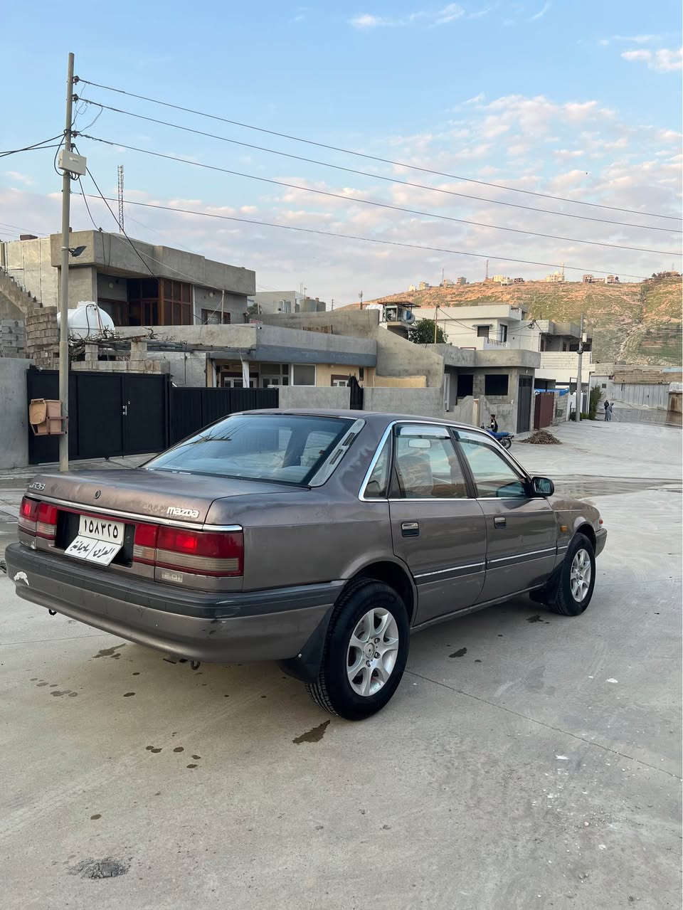 مازدا مۆدێل٨٩ مەکینە هەشت و بەخ چوارجام کارەبا گێڕ عادی چوار تایەی ویلی لۆکی لە ژێرە سەنەوی بەناوی خۆمانەوەیە هەموو گیانی بەشەرت یەک دینار مەسرەفی تیا نیە بەشەری دە فیتەر سعر ٣٣ کەمێک مەجال
***********
*********** دخان, السليمانية
