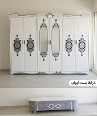 🤍 غرفة نوم للبيع غرفه عراقيه بتصميم تركي  10 قطع الغرفة بعدها نظيفه اس...
