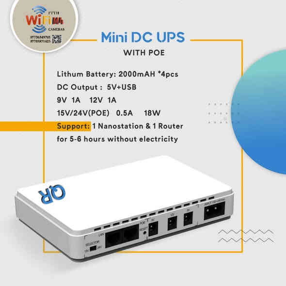 السعر:- 10500.   رجع العرض والعرض الاول ▶️
1️⃣2️⃣0️⃣0️⃣0️⃣
 للجملة فقط توصيل مجاني للكراتين فقط
18W
جملة فقط جملة فقط
⚠️UPS QR       

🔵ROUTER+NANO
🟢FTTH يدعم أجهزة الكابل الضوئي
🟡18W
🟣3port 
12V
9V
5V
POE24V-15V
🔴USB 5V
سعر 18wالمفرد:-15000
https://wa.me/+9647736349785

الاستفسار الاتصال او المراسلة على الواتساب 
🛑***********--🛑***********
👍 الفرع الاول الرئيسي:-بغداد-البلديات
👍الفرع الثاني:-بغداد-مدينة الصدر
👍الفرع الثالث:-بغداد-الأمين 
#بغداد_كامرات
#طاشين_الانستا_wifi m4
#العراق
#اربيل #الطاقة  #UPS  #TikTok

‏#wifim4 #بلديات #راوتر #اكسبلور #طابعات #انترنيت #العراق #الصناعة #الكرادة #سوك_صناعة #جملة
  #جملة_جمله #كانون #canon #كاترج #احبار 
#طابعه #كاميرا #كيبلات #فيش
