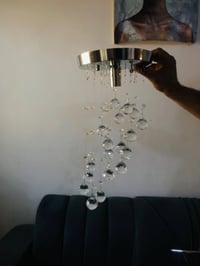 ثريا كرستال • ذهبي • سقفية