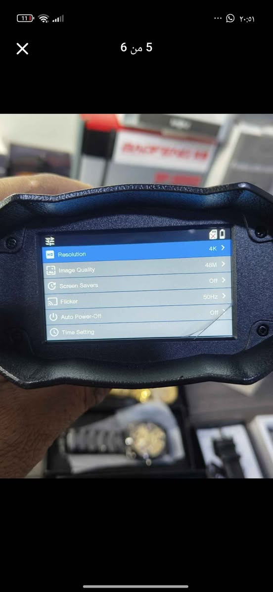 منظار ليلي نهاري بالة استخدام جدا قليل بعده بجيسه 

• يصور ليلي ونهاري واضح وبي تقريب
• تصوير حراري وملون واعدادات متنوعة
• تصوير فيديو وصور وتخزين برام 
• لايت واضائة قوية جدا وشحن يدوم فترة كلش طويلة جربته

سعره 75 الف 
متوفر توصيل والرقم *********** البصرة, العراق
