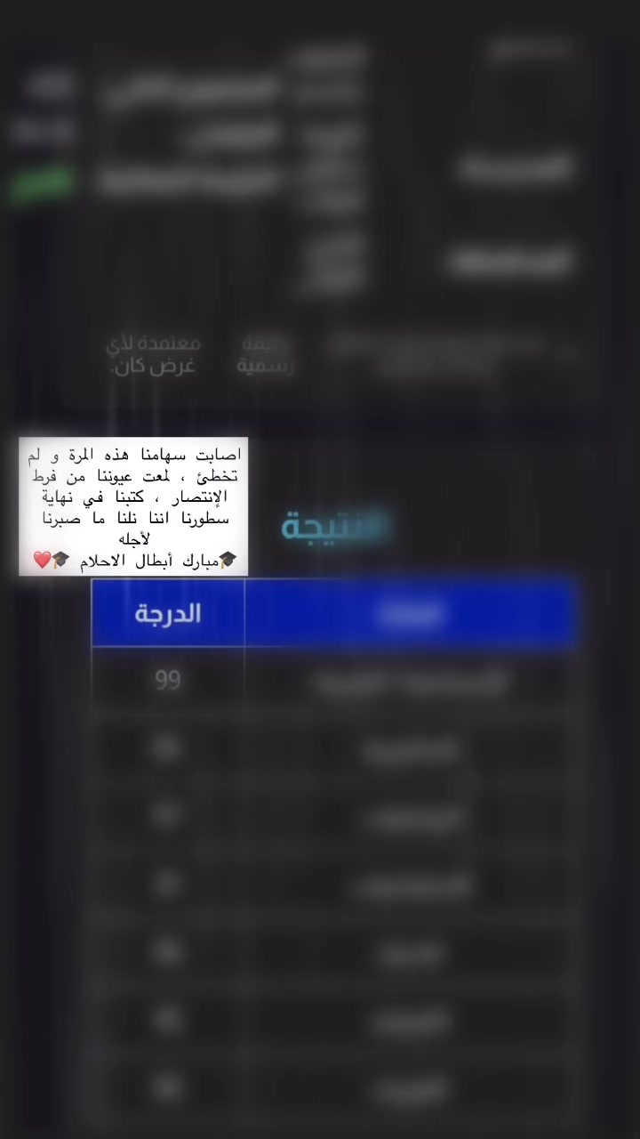 📢 بعد النجاح الذي حققناه في الدور الاول
عرض خاص لطلاب الثالث المتوسط – الدور الثاني
لأن النجاح يستحق فرصة جديدة… معهد الأحلام يقدّم خصومات وعروضًا مميزة على جميع مواد الثالث المتوسط (الدور الثاني).
✨ لا تضيّع وقتك… ابدأ من اليوم مع نخبة من أفضل المدرسين، وخطة مراجعة مكثفة تضمن لك الاستعداد بأفضل صورة.
🎯 يشمل العرض جميع المواد.
💰 خصومات خاصة لفترة محدودة.
📍 المقاعد محدودة، والأولوية للمسجلين أولًا.
لا تؤجل نجاحك… مستقبلك يبدأ بخطوة.
📞 للحجز والاستفسار، يُرجى مراجعة إدارة معهد الأحلام أو التواصل عبر واتساب المعهد ***********   حي العامل شارع ٣٠ مجاور الكفيل
