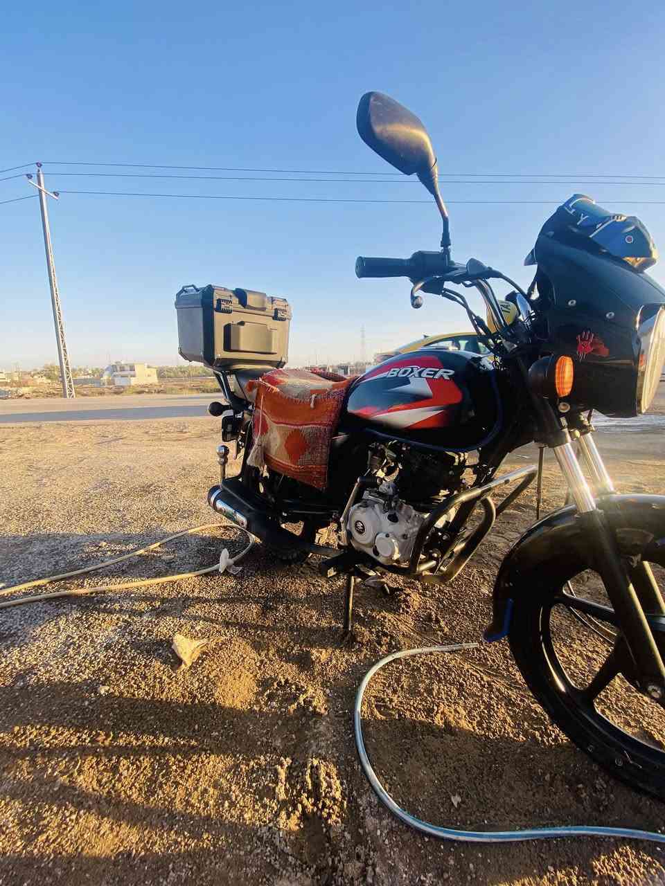 السلام عليكم دراجة بوكسر للبيع موديل 21 مرقمة سنوية ثاني يوم باسمك 1.500 وبيها مجال العنوان بعقوبة الم العضام مامتواجد خاص ‭0773 688 3144‬
