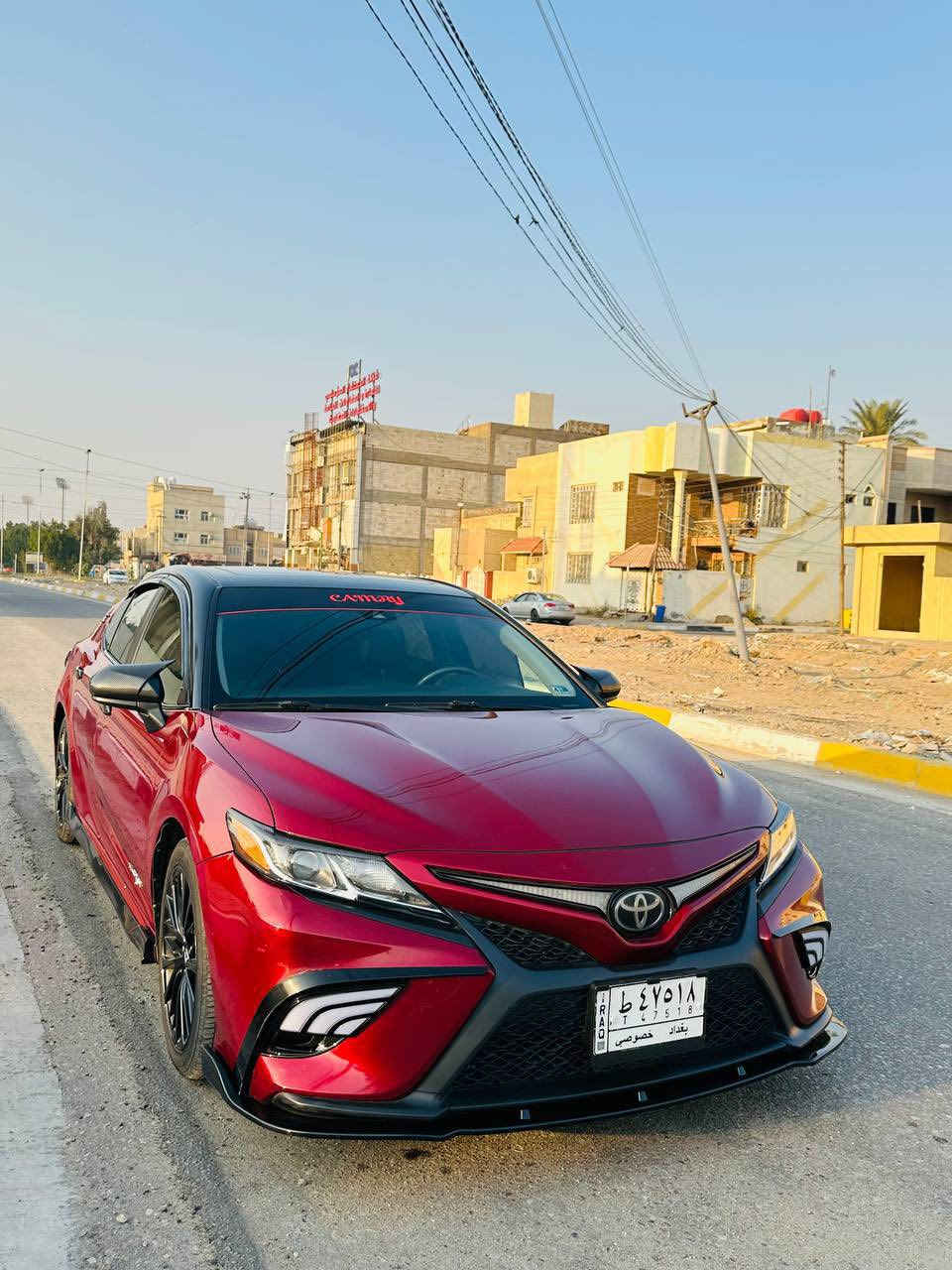 سلام عليكم كامري 2018 Se حادث خلفي جنطه وجاملغ 175وبيها مجال بسيط رقم بغداد مشروع وطني بسمي گير مكينه تبريد حداديه كلها خير من الله عل فحص فقط عل رقم موجود او واتساب مكاني كربلاء***********
