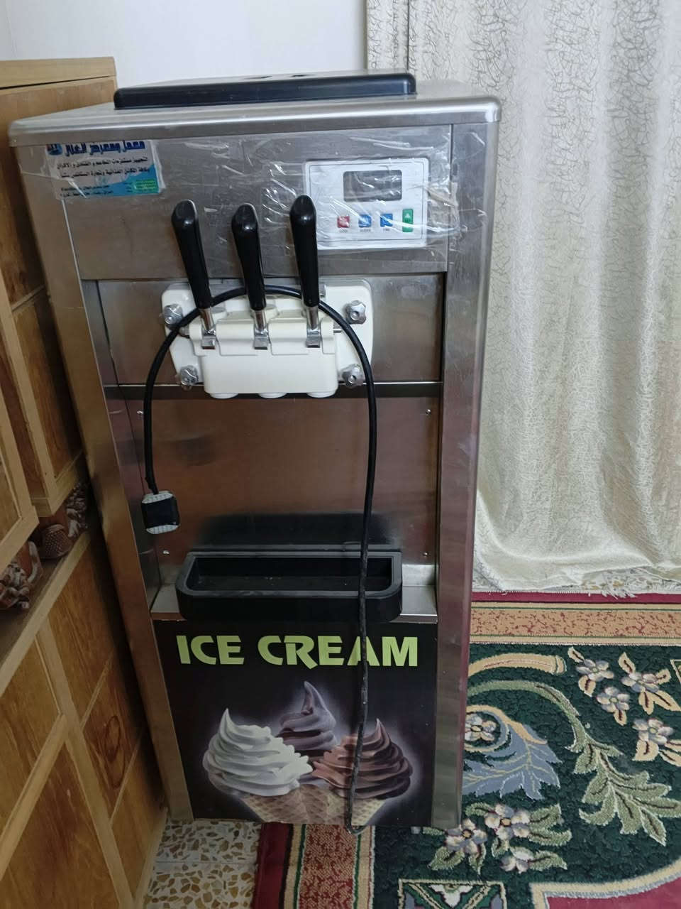 ماكنة ايس كريم للبيع السعر مليون وميه شراي يجي خاص


**إذا كنت صاحب هذا الإعلان وتريد حذفه لأي سبب، رجاءا أرسل رسالة إلى الدعم الفني**