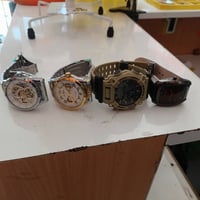 ساعات رجالي اوتوماتيك • ستانلس ستيل • ضمان مختم