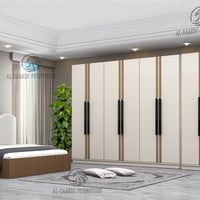 موديل بياز • ٧ قطع • سرير مخزن ١٨٠×٢٠٠