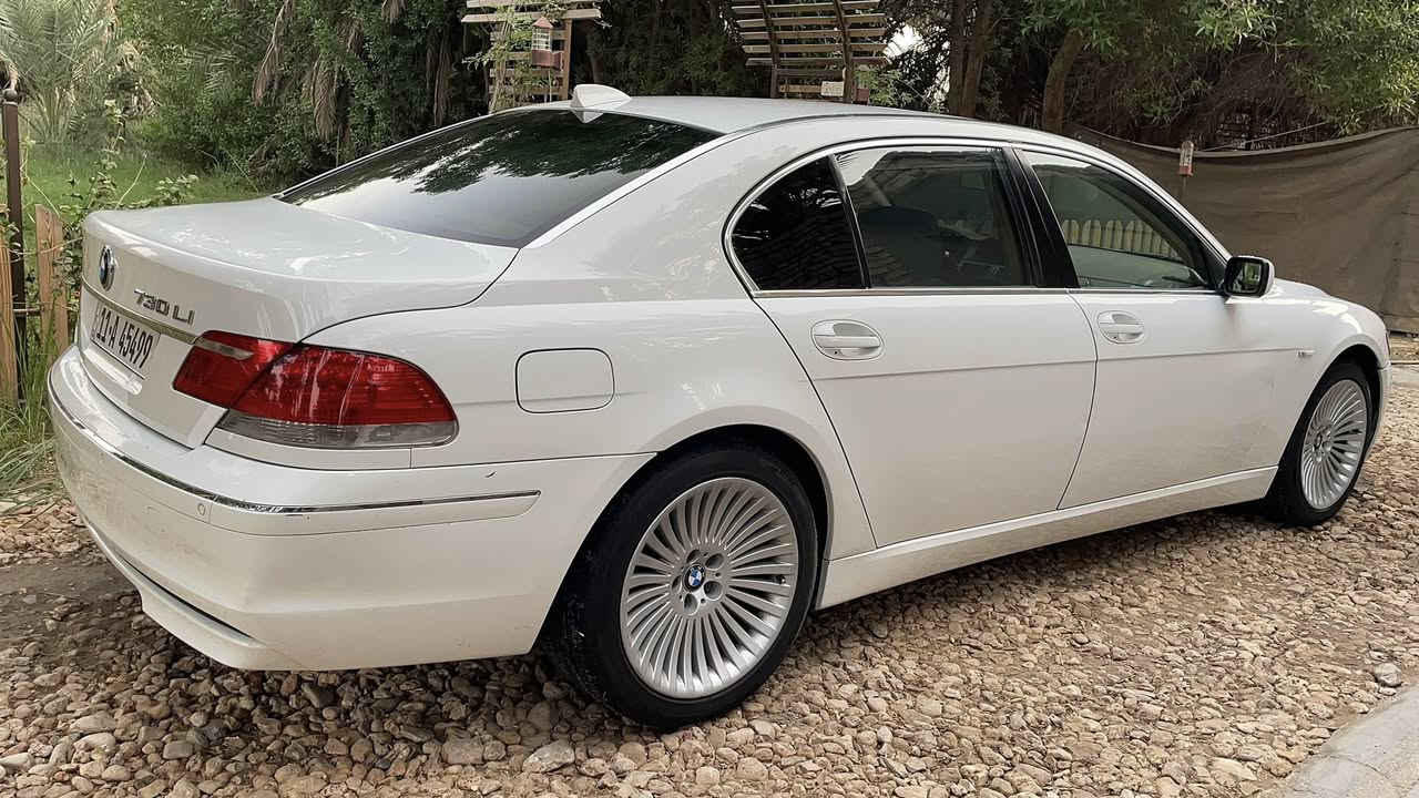 🇩🇪BMW 730Li 2007 اصل
رقم بغداد باسمي تحويل مباشر
مكفوله (ماعدا الدعاميات) 
منظومه جوينات جديده كامله
راديتر المحرك جديده 
منظومه بريك جديده
لايت زينون
تبريد ويه دوسه البصمه
تخم بلكات بوش الماني اصلي 
تايرات خلفيه جديده 
دسكات امامي جديد
كير ودهن كير جديد
نظام صوتي BMW بلاد
تعتيم مرايات جانبيه وسطيه
جنطه ومري شفط 
دهن Icon الماني 🇩🇪

ومواصفات الـ30 معروفه
السيارة نضيفه والنصبه ماتتقارن  
للبيع او مراوس بموديل احدث 

السعر  157$ وبيه مجال 
الرقم  *********** 

موقع 📍بابل / الحلة
