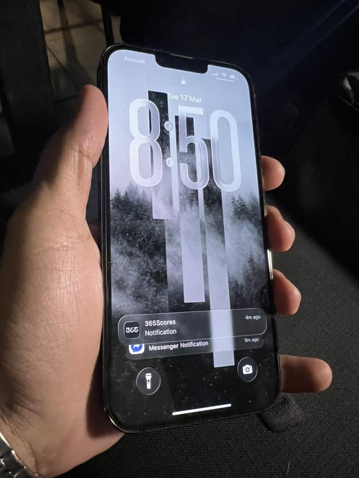 السلام عليكم جهازين للبيع
رجاء السعر قفل شباب 

ايفون ١٣ برو ماكس اسود ذ٢٥٦
ضهر مكسور
مبدل بطارية تفصيخ مشحونه ١٢ مرة بس تقرة ١٠٠٪؜ وتدعيلي عليها
ومبدل كامرات من ابل
الجهاز نظيف بدون ملحقات
ب٤٦٠ الف وبي مجال جداً بسيط

الثاني
ايفون ١٤ برو فقط برو 
ذ٢٥٦ بطارية ٧٧
مبدل شاشة تفصيخ تقرة مستعمل بالاعدادات
السماعة مال اتصال والكامرة الامامية السيلفي متوقفة
تبديلهم ثنيناتهم ويه التصليح تكلف ٨٠ الف وادليكم علي
ملحقاته وباكيته كامل

بسعر ٤٢٠ الف

***********

واتساب فقط
