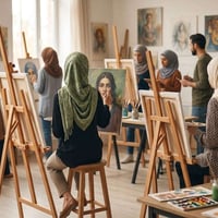 ​🎨 اكتشف الفنان الداخلك.. وانضم إلينا في رحلة الألوان! 🎨 هل تبحث عن مس...