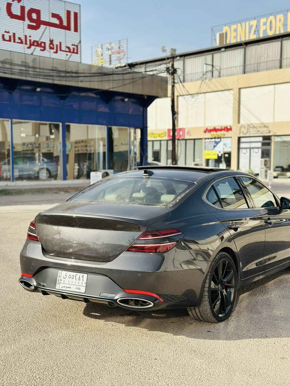 انسب سعر جينيسزز 🔥

جينسزز G70 2022 فول برسيتج V6 3.3 تون توربو دفع خلفي 🔥
الموصفات (فتحة سقف داخل اوف وايت تدفئه تبريد كراسي ستيرن كهرباء وضعيات قياده شفتات ستيرن رادرات امامي وجانبي وخلفي حساس وكاميرات محيطيه 360 شاحن لاسلكي جنطه كهرباء مري كهرباء مع اشاير ترحيب علامه جينيسزز ) وبعد هواي موصفات معروفه بالبرسيتج اعلى فئه وعداد المسافه 85 الف كيلو

حادث السياره جاملغ امامي صبغ وبنيد وجاملغ جهة السايق بارد وباب خلفيه مبدله اصلي نفس اللون الشراي يتواصل وتساب ادزله سونار كامل 

رقم بغداد تحويل ثاني يوم 
السعر(188 ورقه) 🔥🔥
الشراي يتصل اخوان وبيها مجال جداً بسيط 
العنوان:النجف المدينه المائية 

*********** وتساب واتصال
