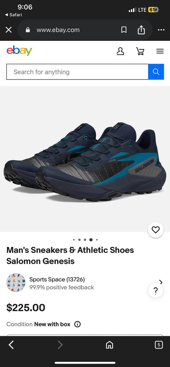 SALOMON GENESIS 🔥

بالة اوربية اورجينال 💯

القياس:  ٤٥،٥

طول:  ٢٩،٥

توصيل السعر راسلني خاص 📩


**إذا كنت صاحب هذا الإعلان وتريد حذفه لأي سبب، رجاءا أرسل رسالة إلى الدعم الفني**