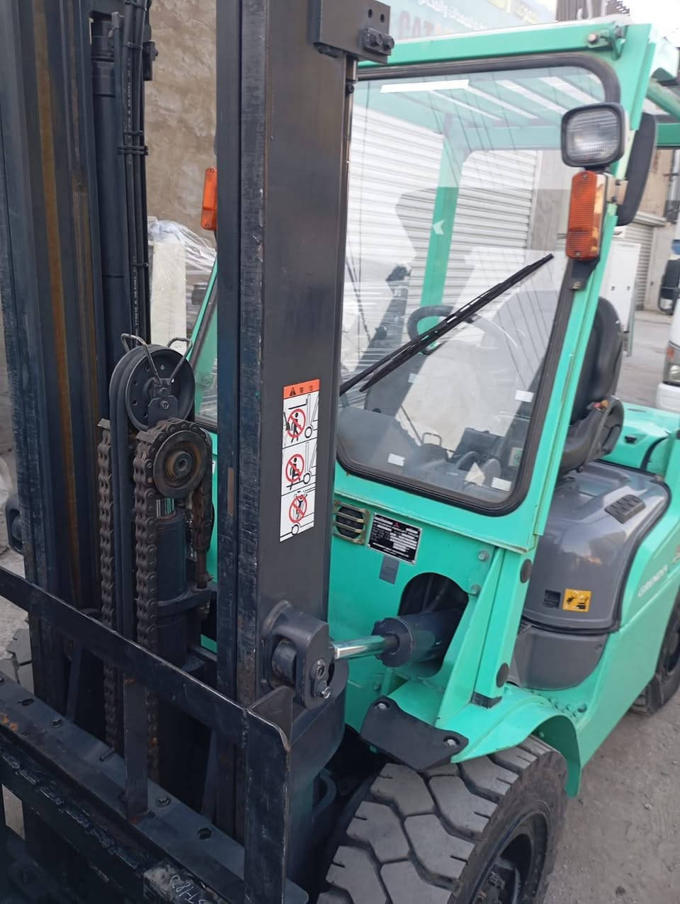 🔹 رافعة شوكية متسوبيشي 3طن ونص 
 ✅جب حاويه 2قطعه 3حركات
📅 موديل2020
⏱ ساعات التشغيل: 4600 فقط
✅ منفيس رقم فحص دخول بصره
✅ استخدام حصري في اليبان🇯🇵
✅ دخول جديد
⚙️ مكفوله كفاله عامه
📍 بغداد مجمع المشن 
📞 للطلب والاستفسار📱 ***********   📱***********
