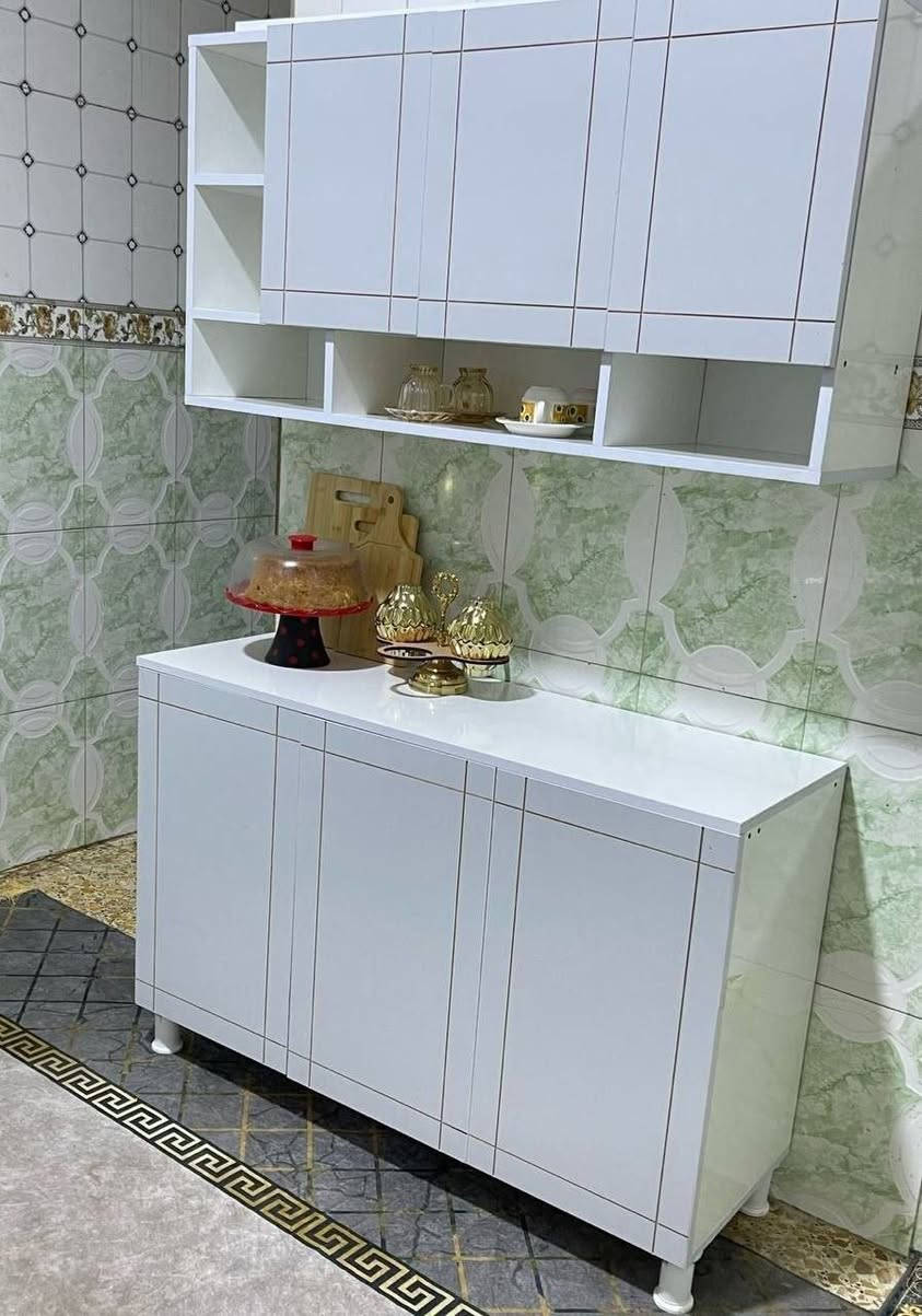 ✨كاونتر mdf 
✨القياس متر و ٢٠  ارضي وملحق مع سنك متر و٢٠
✨السعر 200 فقط 
✨✨✨✨✨✨✨✨✨
✨
✨اذا تريد السنك متر ونص اضافه ٢٥ عالسعر 
✨اذا تحب تضيف فاترينا اضافه ٨٥ عالسعر 
✨اذا تحب تضيف مجر واحد اضافه ١٠ عالسعر
✨اذاتريد تضيف تلث مجرات اضافه ٢٥ عالسعر
التوصيل بغداد مجاني


**إذا كنت صاحب هذا الإعلان وتريد حذفه لأي سبب، رجاءا أرسل رسالة إلى الدعم الفني**