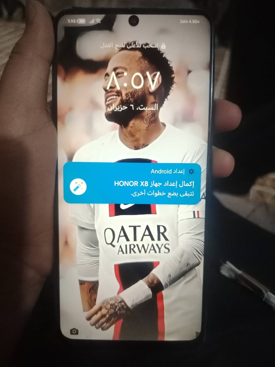 مبايل HONOR X8 ذاكره 128 جهاز سلس يخبل يجي فقط الجهاز دون ملحقات سعر 150


**إذا كنت صاحب هذا الإعلان وتريد حذفه لأي سبب، رجاءا أرسل رسالة إلى الدعم الفني**