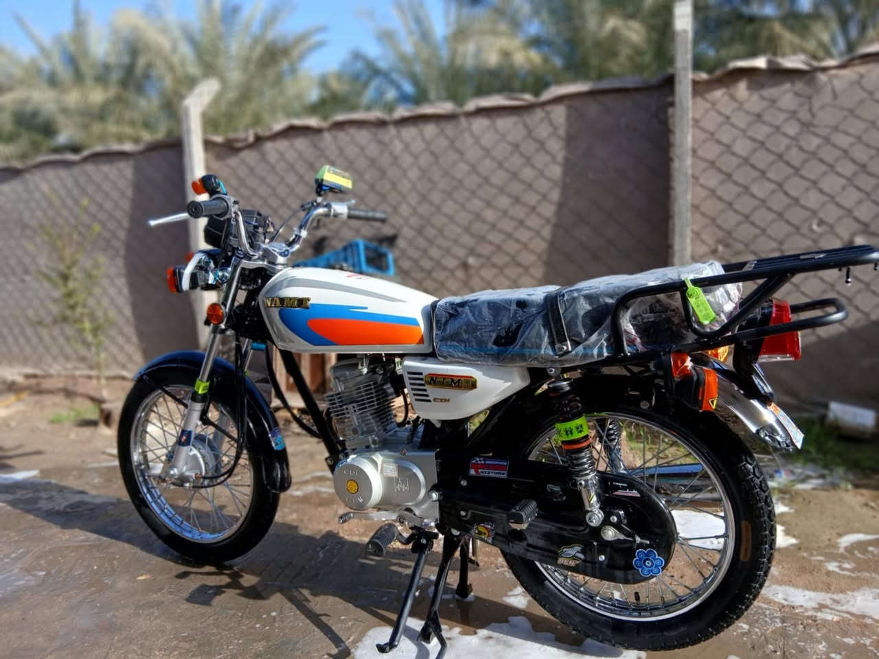 للبيع دراجه نامه  موديل 25جديده اوراق اسكنر  مكفولة كفالة عامه 3 احرف دراجه شلعه أو معدل فول مكان 
نجف كوفه ناحية الحريه الاستفسار عن الرقم 
***********
