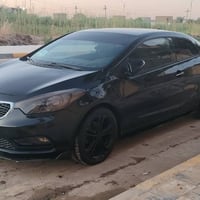 سيراتو كوبيه 2014 تك باب محرك 2000 دوش خليجي فول للأخير لون اسود قطعتي...