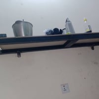 دكت متر ونص ستيل نضيف سعره 50 قفل رف حديد تفصال مترتين +مترتين حرف L ا...