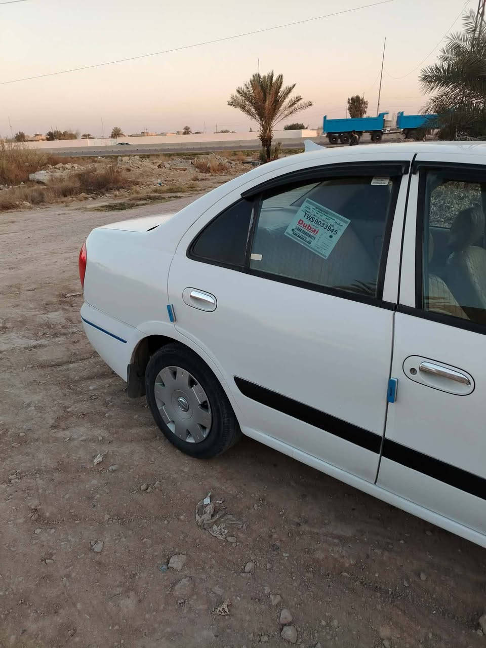 السلام عليكم
سني 2008 كير محرك مكفول صدر نص عمر 
بيه ضربه بالجاملغ الامامي شاصي وبراكيت سليم 
بيه سونار 
مكان أبو غريب 
السعر 95 وبيه مجال 
***********
***********
