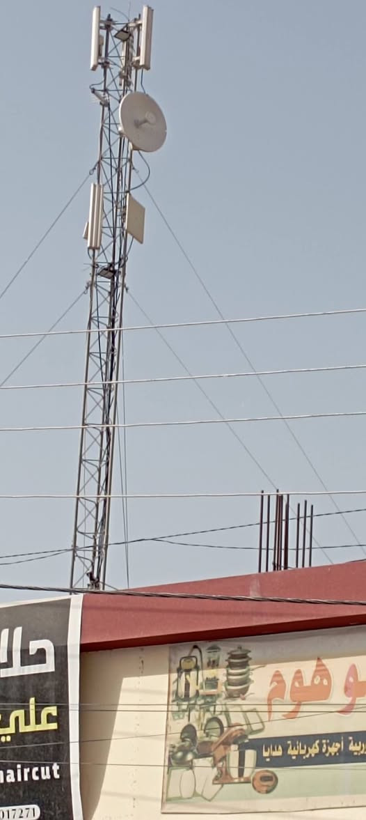 برج للبيع
​الحديد: 3 قطع
​ 4 سكترات  (Ubiquiti) بزاوية 120.
​الدش: دش30(Ubiquiti) 
​3 أجهزة 912 (RB912).
​الروكيت: 1 روكيت XW + 1 روكيت XM.
​بورد برج مربع عدد 1.
​الملحقات: راك مع هاب (Hub) مع بورد.
​الطاقة: عاكسة ميركوري (Mercury) مع بطارية سعودية.
​السعر: 850الف  
​للاستفسار: ***********
