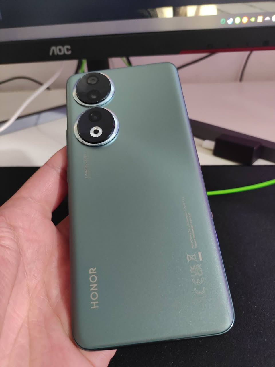 كل عام وانتو بالف خير ♥️
ذاكرة Honor 90 5G    512GB
للبيع فقط او مراوس فقط مع Honor x9d فقططط
الجهاز يلمع كلش نضيف مضمون من اي تصليح او عطل غراضة كاملة شاحنة اصليه وكارتونه شاشتة تلمع بعدها جديدة
فقط هل فطر الصغير كلش الخفيف بالضهر بالزاويه كلش صغير
السعر قفل نهائي 280 الف قفل او مراوس مع x9d
مكاني بغداد الحرية متوفر توصيل
***********
