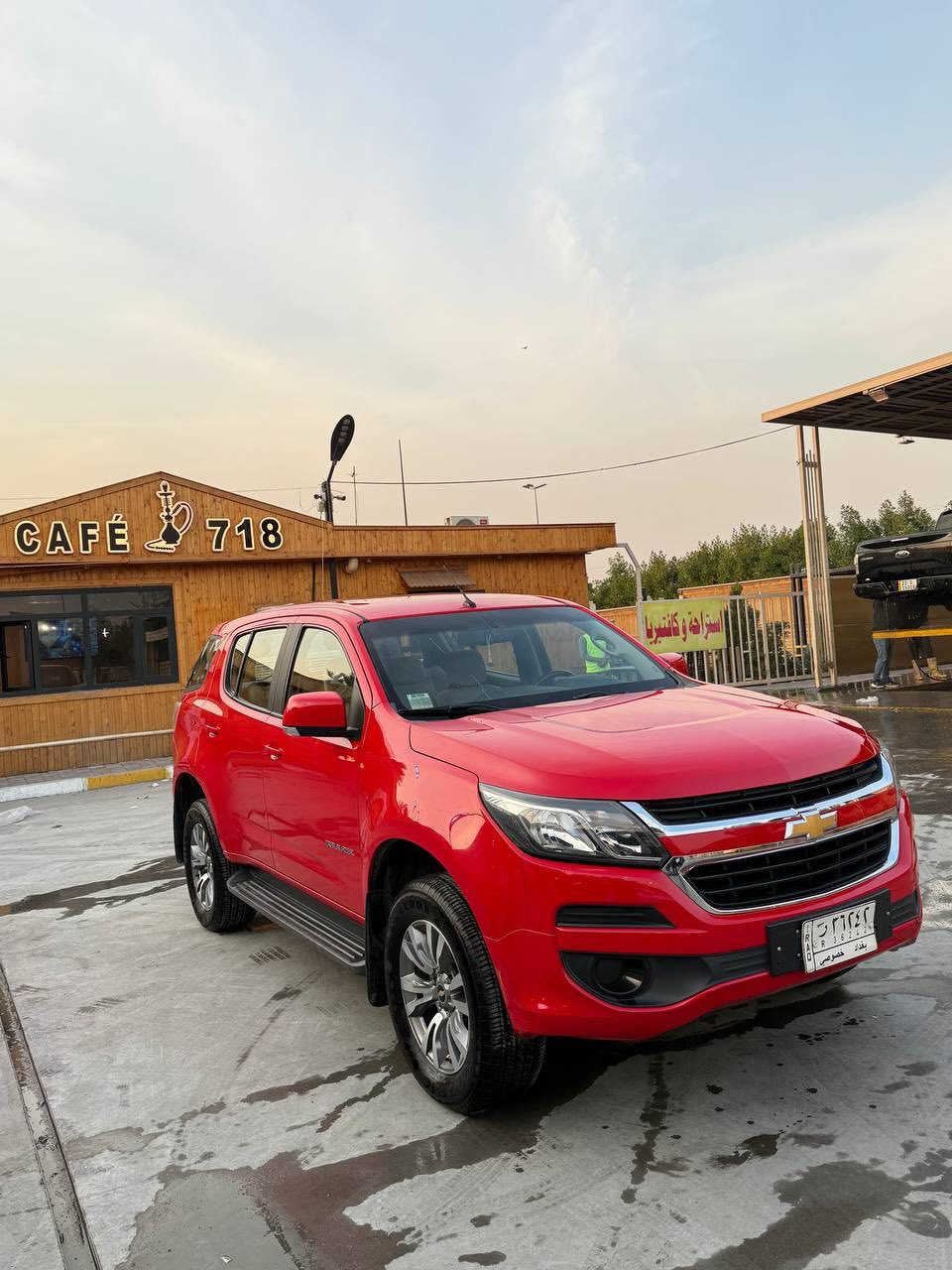 السلام عليكم
شوفلريت تريل بلايزر
٧ راكب  مكينة ٣٦٠٠
٢٠١٨ وكالة المنصور 
ماشية (((٨٢)))الف كيلو 
بدون حادث وبدون صبغ مكفوله كفاله عامة 
مكان السيارة بغداد زيونة 
السعر (((183))) وبيهة مجال للشراي 
***********
