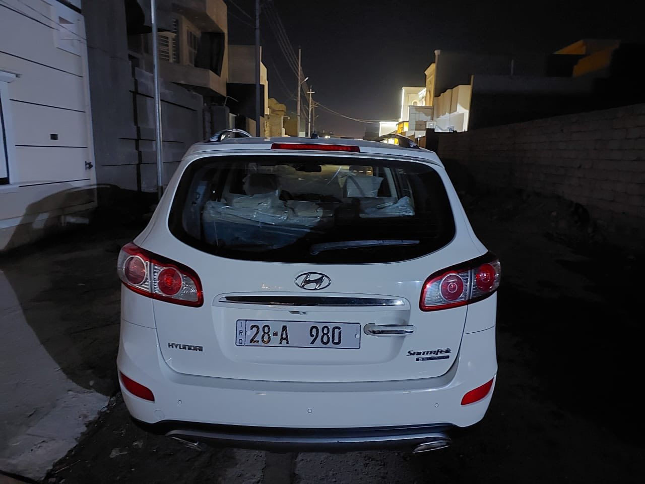 سنتافي 2012 مكفوله كفاله عامه جديده السياره 6 سلندر فول بصمه
رقم نجف مميز 980 السعر 173 بيه مجال جدا قليل 
مكلف بلنشر رقم صاحب السياره ‭0782 310 7243‬
