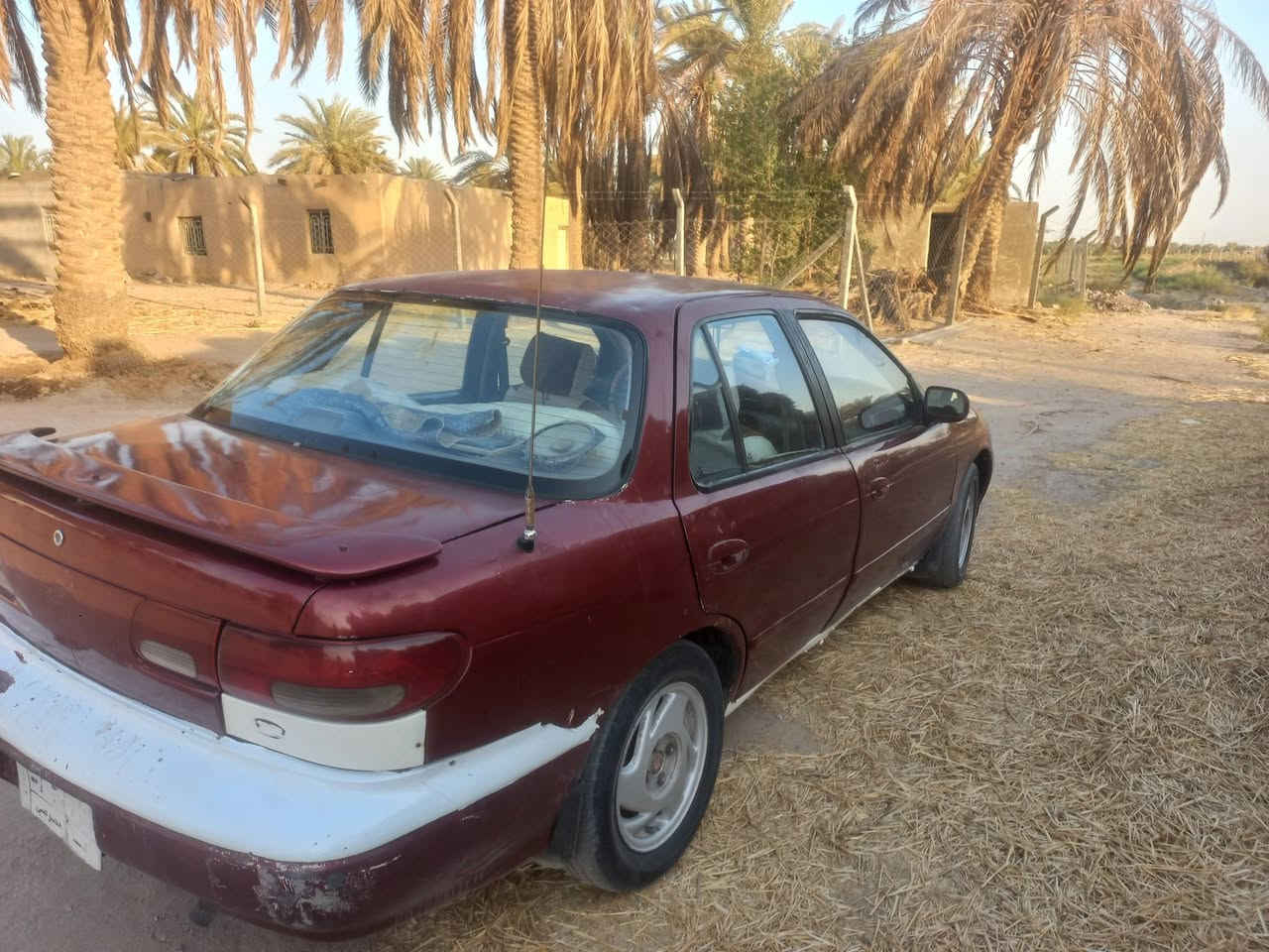 للبيع موديل 1996 رقم نجف مداور ثاني يوم السعر 25ورقه وبيه مجال ***********
