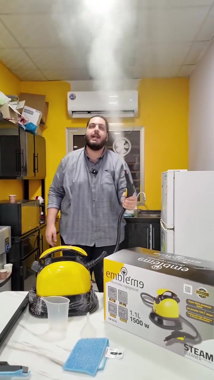 🔥 جهاز التنظيف بالبخار All-In-One 8×1 من أمبليوم  🇩🇪🔥

💨 قوة بخار جبارة لتنظيف وتعقيم كل زاوية في بيتك!

✨ المميزات:
♨️ بخار مستمر + تعبئة ماء أثناء الاستخدام
⚡ قدرة 1350 واط وضغط 3 بار حقيقي
🧽 يزيل الدهون والأوساخ الصعبة
🦠 يعقّم الأسطح والملابس والسجاد والحمامات
🪄 8 وظائف بقطعة واحدة – فرش متعددة وملحقات كاملة
💧 خزان ماء 550 مل
🛡️ ضمان سنة حقيقي 

السعر 95  الف

توصيل لجميع المحافظات العراق 5


**إذا كنت صاحب هذا الإعلان وتريد حذفه لأي سبب، رجاءا أرسل رسالة إلى الدعم الفني**