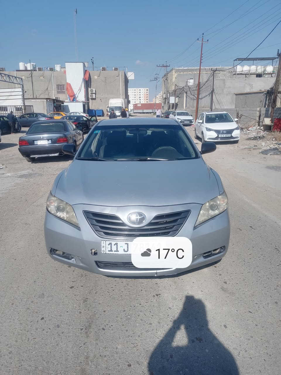 كامري ٢٠٠٨ وارد امريكي للبيع
السيارة باسمي تحويل ثاني يوم سنوية جديدة لل٢٠٣٠ وهزة جديدة
بيها اربع قطع جراد خفيف 
السيارة مكفولة كير ومحرك شرط 
والصدر مبدل جديد بالباكيت وتخم تاير جديد 
السيارة جاهزة ما ناقصها شي 
بيها بس التبريد بي الكمبريسر عطلان البقية كلها زينة 
السعر ٧٥ ورقة وبيها مجال للشراي 
السيارة مكانها بسماية 
رقم *********** موجود واتساب هم
