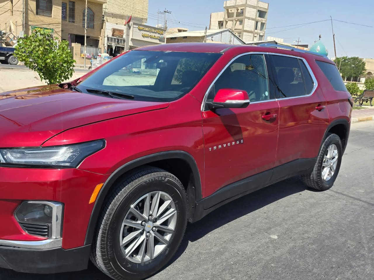 شوفرليت 
السعر (((((152))))
ترافرس موديل 2023
حرة بدون رقم تترقم جميع المحافظات 
صبغ عام السيارة صورها خاص
ماشية 20 الف مكينة 6 سلندر 3600
مكينة گير تبريد حدادية مكفول
دخول جديد السيارة سبع راكب
جاهزة من كلشي كشنات Vip
السعر 152 وبيها مجال للشراي
مكانها كربلاء ***********
