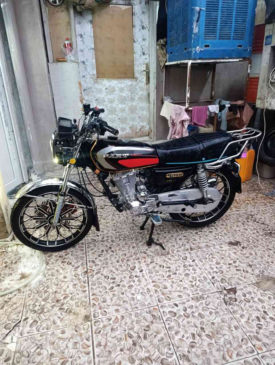 بارت 🏍200
 مرش سلف كامل كهربا شغال
مكنتو كبس منفيس 🎫🎫اصلي 
عنوان اربيل

*********** وتس 

➡ ➡📲وتساب موجد ✅
السعر 595الف. الف بي حق جيه فقط ➡
بي حق جيه 
ملاحظه ➡محرك مكنه كبس ✅
*********** 🏍🛵🏍
