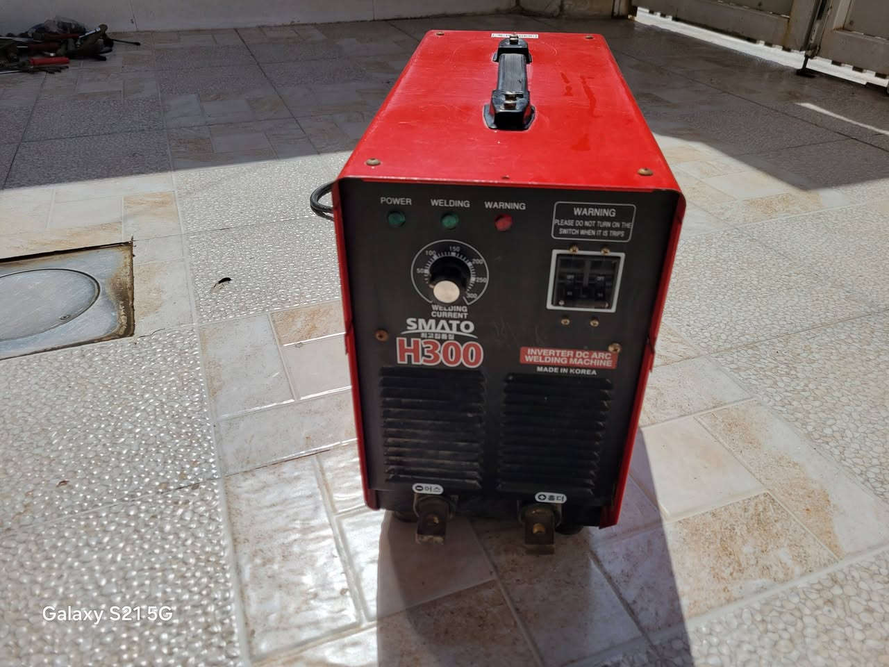 مكينة لحيم ماركة smatoالكورية مصدرللشركات العالمية 300A DC وARC مستعملة بس نظافة فوول الكترونية المواصفات موضح بالصورة الاتصال واتسب***********
