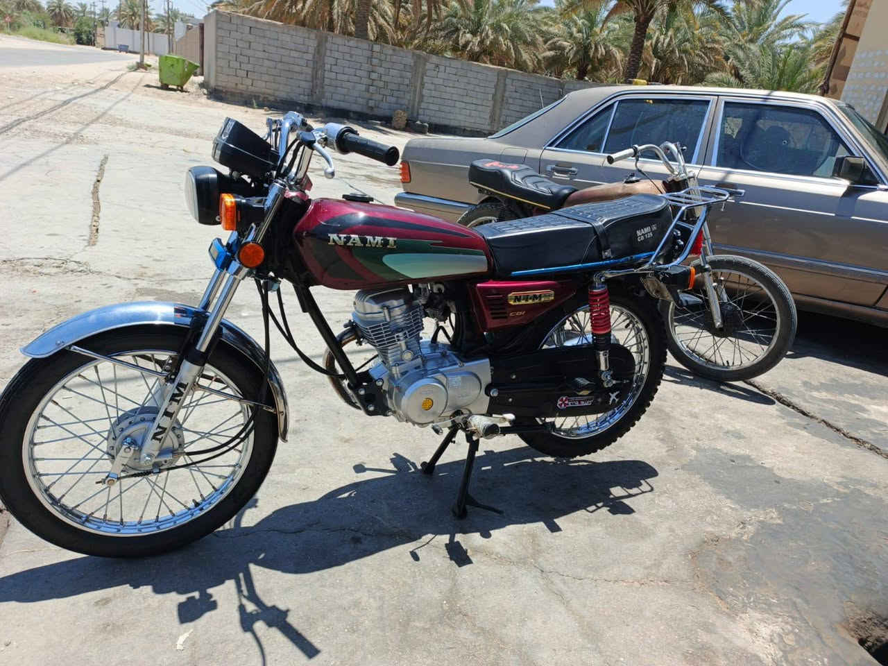 البيع دراجه ربعه كير نامه موديل 2027 سحك الدراجه نضيفه حيل وكامله وكله شغاله المكان كربلاء الامام عون السعر 725 وبيه مجال بسيط الرقم ***********
