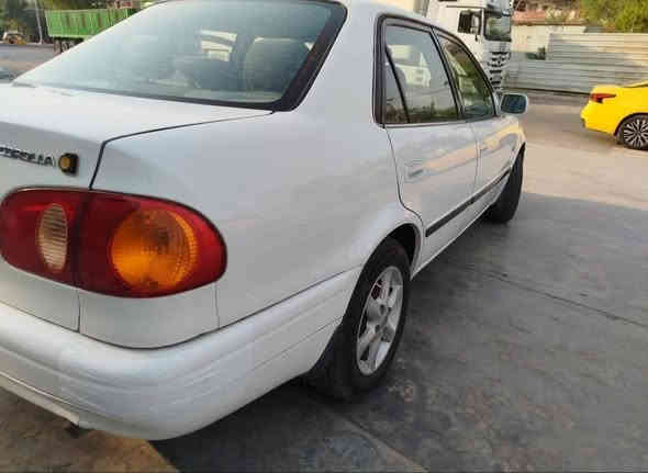 تؤيؤتا كورلا 2001 استيراد خليجي  محرك 1800. كير عادي🌹

 رقم اربيل الجديد سنويه جديده.  3 قطع صبغ بدون ضرر بلاد .

كير محرك مكفولات من كلشي.  تبريد ثلج. صدر لوكك تايرات تخم 

السعر 74 ورقه. وبي مجال بسيط حك جيه فقط. ***********.       مكان بغداد. الحبيبيه
