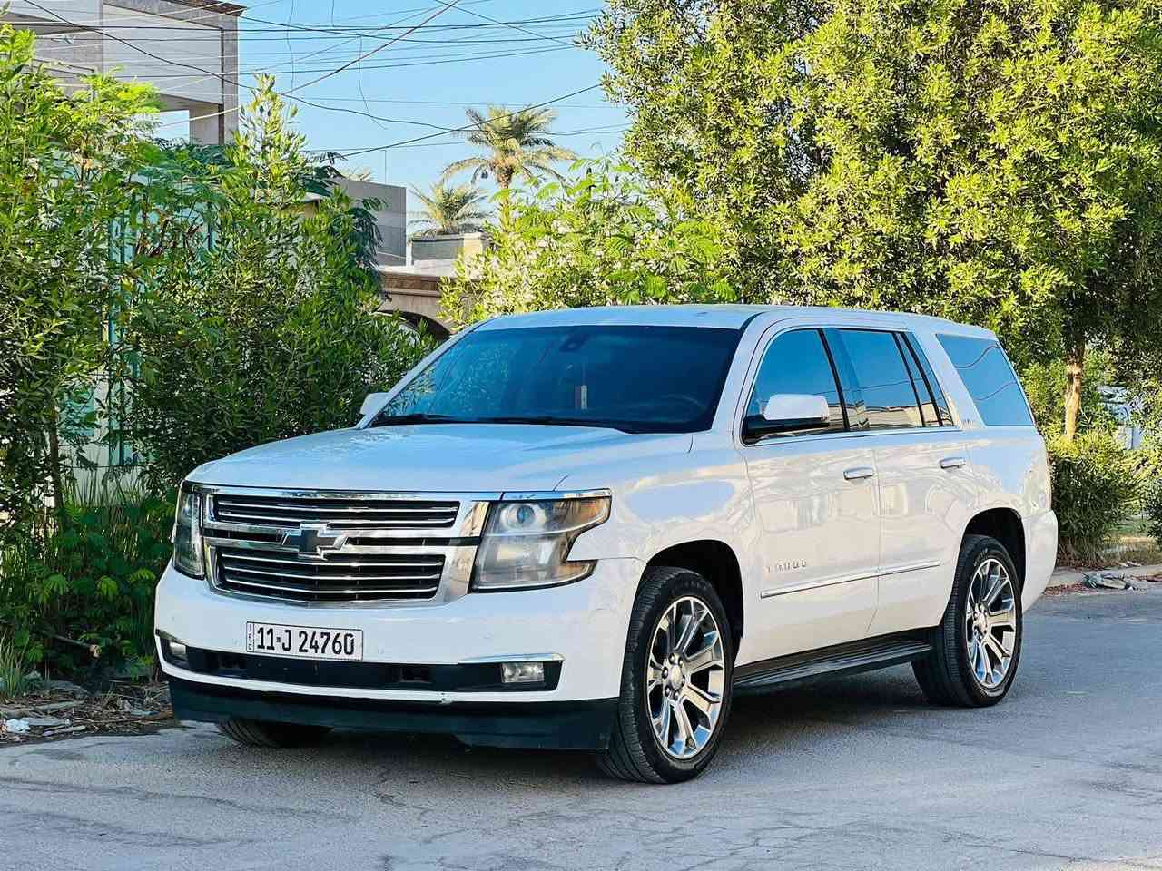 السلام عليكم 
تاهو LT امريكي موديل ٢٠٢٠ اصل رقم بغداد بااسمي السيارة جديده بمعنى الكلمه صبغ ٤قطع فقط مكينه وكير عالبلاد فول مواصفات عدا الفتحه السيارة جاهزة ومبيها كل نقص كشنات جلد قاصه شاشه كاميرا جنطه كهرباء حساس امامي خلفي منضومه زنون ويل كروم كشنات كهرباء وذاكره 
السيارة معروضه ٢٧٧$وبيها مجال بسيط والشراي يتصل ويدلل 
مكاني حصوه بابل***********
