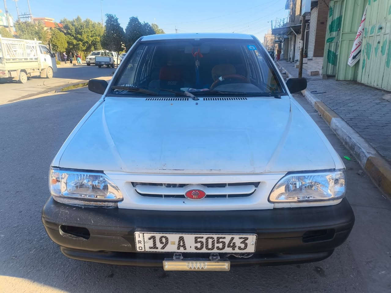 موديل2010
رقم كربلاء نكليزي مكينه كير حداديه مكفول 
الكشر كدامك شواصي بلاديه السعر 22 ورقه 

‭0773 439 9519‬
