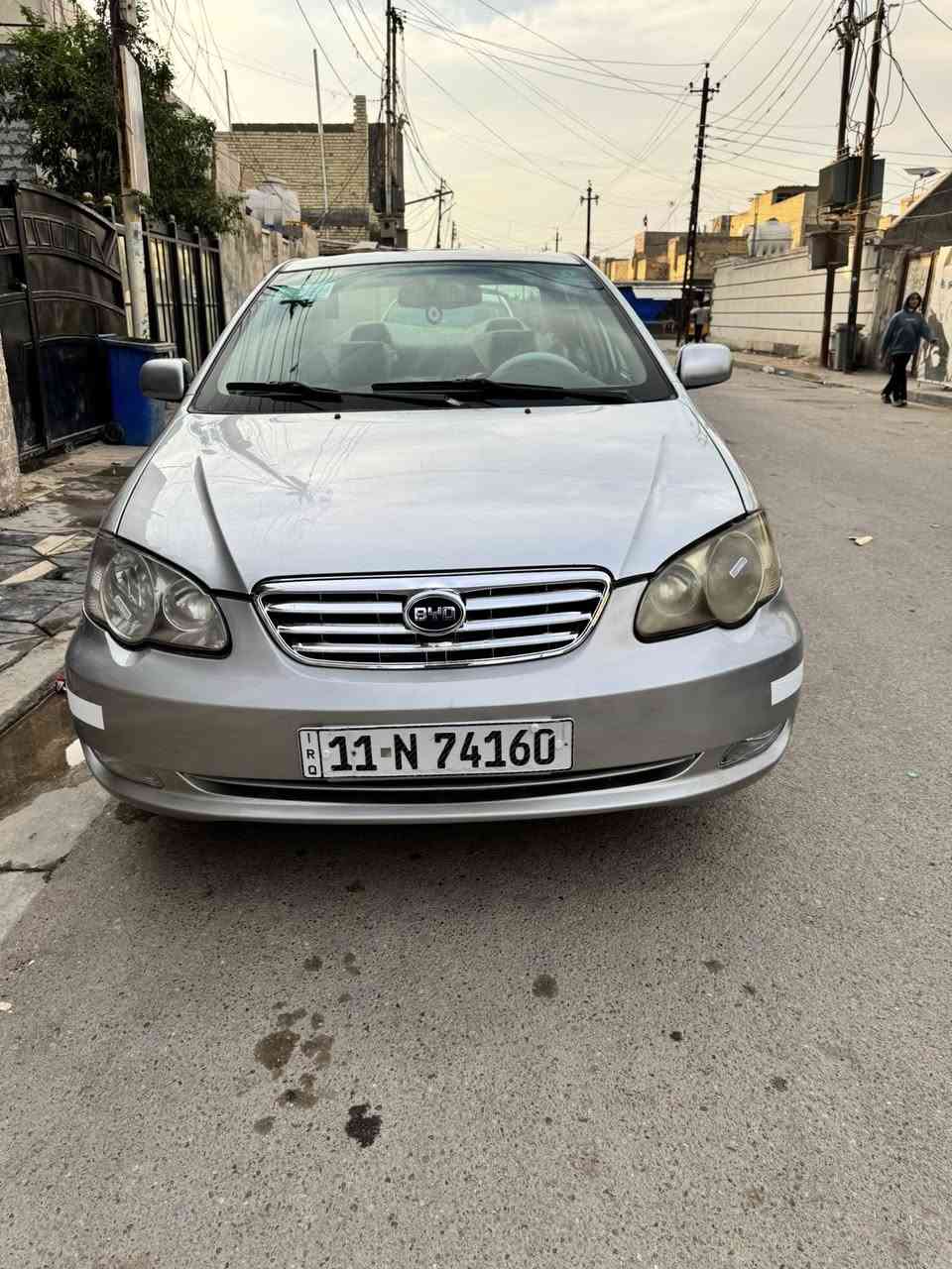 سلام عليكم بي واي دي f3المرغوب موديل 2013مكفولة من ضربة بيهة خياسات معمرة ابيع حزام كير مكينة صدر مكفول وشرط الفحص تبريد شغال رقم بغداد نكليزي شرط تحويل 
شاشة كامرة فتحة كشنات جلد سيارة نقص برغي مابيهة 
السعر 49بيهة مجال مكاني بغداد الكرخ ***********
