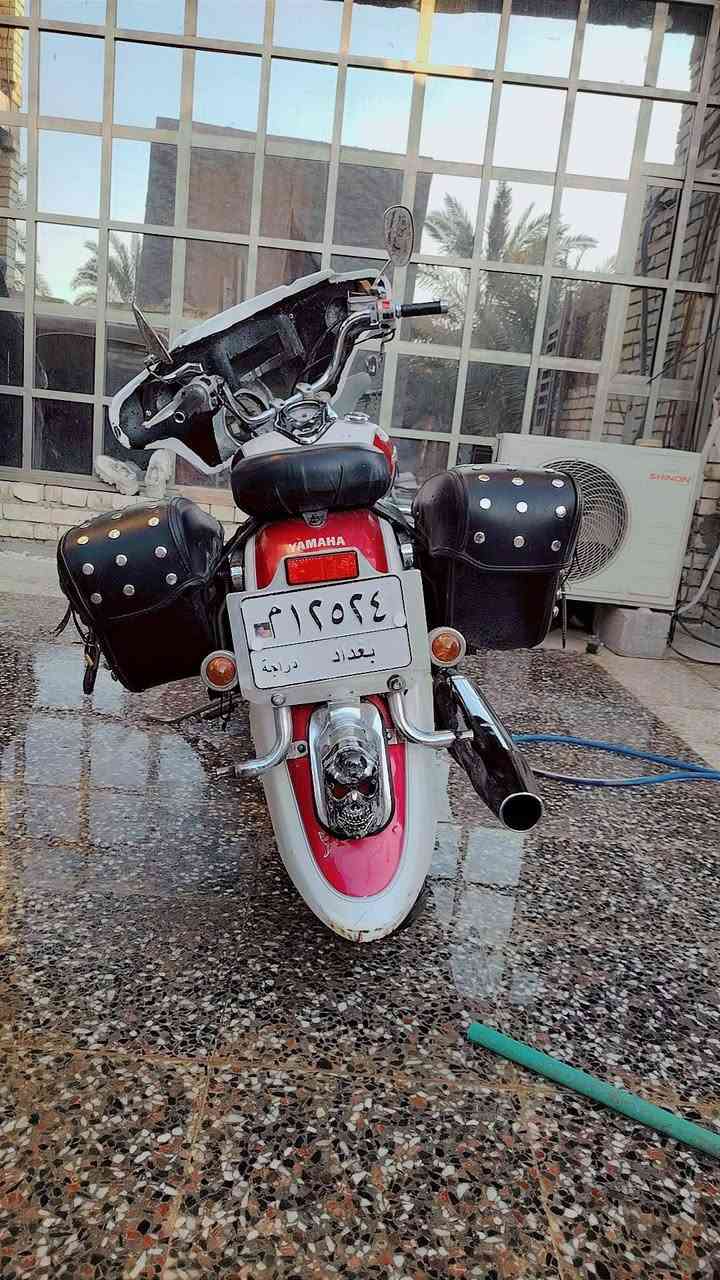 السلام عليكم هارلي دراك ستار كلاسك  مكينه 400 مرقم بغداد تحويل ثاني يوم مكفولة كفالة عامة ب22 وبيهة مجال للطيبين العنوان بغداد الدورة***********
