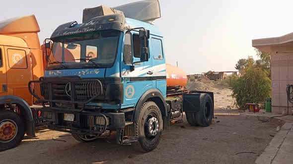 للبيع تريد بس راس يرهم تريد بس عربانه ترهم ألبي تريله نساف موديل 83 محرك 44 جديد كير ابو البرميل جديد أكسل جيف مع عربانه 3 دناكير جاهزه للعمل رقم بغداد تحويل فوراً السعر 190 ورقه وبيها مجال مكاني الفلوجه معرض الوطن للاستفسار ه‍ *********** ه‍ ***********
