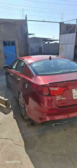 ( للبيع فقط )
كيا اوبتما 2015 
GDi 2400 
محرك وكير شرط 
طخم سياره جديد 
ضررها 3 قطع بنيد + جاملغ امامي +جاملخ خلفي 
كهربائيات كلها شغاله تبريد تدفئه تحكمات ستيرن 
السعر 120 عليها غرامه 10 ورقات تنزل من سعر السياره وبيها مجال شي بسيط 
***********
***********
