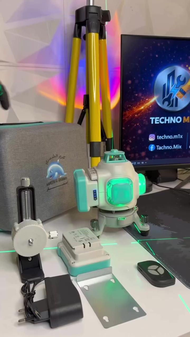 ليزر ١٦ خط التركوازي 
أقوى إصدارات ماركة كريم الشمري 
مقاوم للصدمات ب٤عدسات فور دي 
-المحتويات بطاريتين ليثيوم دبل 
-ستاند تثبيت جداري وسقفي 
-شاحن تايب سي ١٢ فولت 
-ريمونت تحكم عن بعد 
السعر بعد الخصم ٨٥ ألف توصيل مجاني 
سارع للحجز قبل نفاذ الكمية 
متوفر داخل المحل بغداد اليرموك الداخلية 
للحجز السريع -رقم -اسم -محافظة-منطقة 
#انشائية #مواد_انشائية #حلول_الأعمال #فنيات #ليزر


**إذا كنت صاحب هذا الإعلان وتريد حذفه لأي سبب، رجاءا أرسل رسالة إلى الدعم الفني**