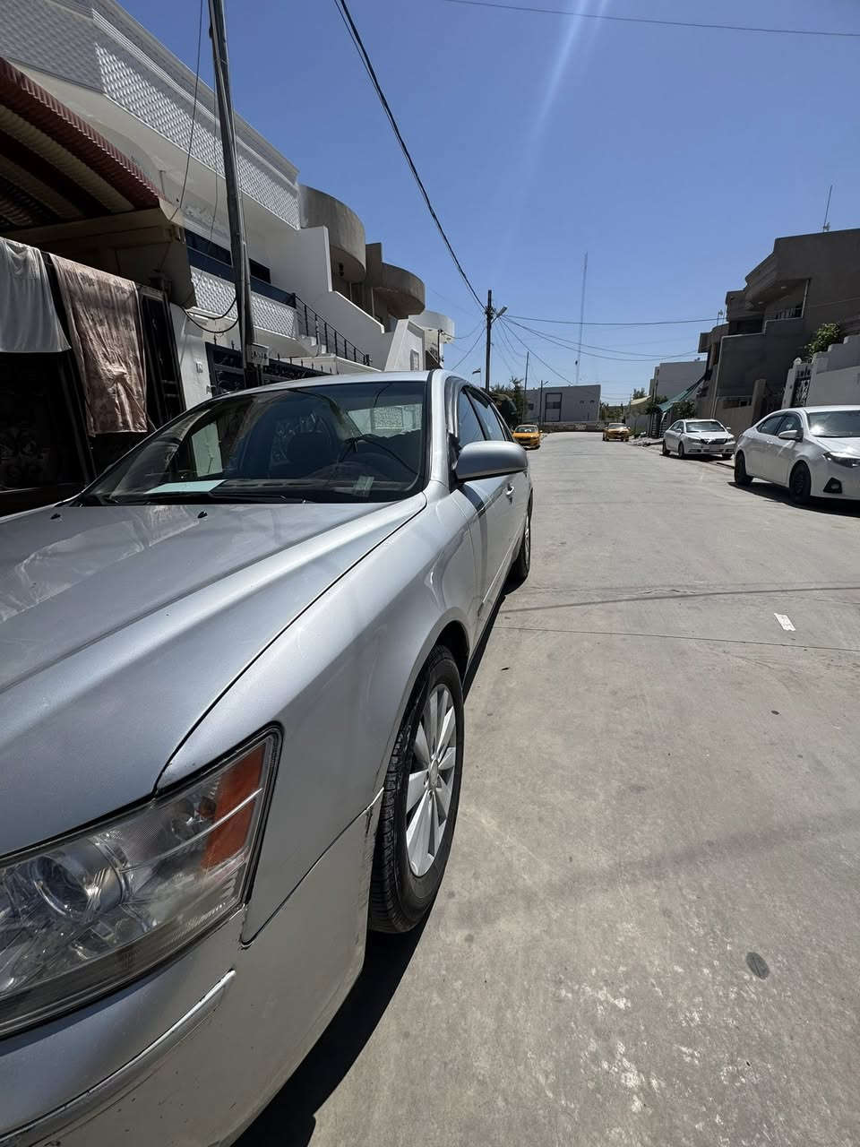 السلام عليكم
سوناتا للبيع 
2009 كندي  سلفر 
كير و مكينه 2400شرط
ضررها بس بونيد بدون دواخل 
وبيها ملاحظات بسيطة
رقم السليمانية سنوية لحد 2027 
مكاني كركوك 
سعرها 120 بيها مجال
***********
