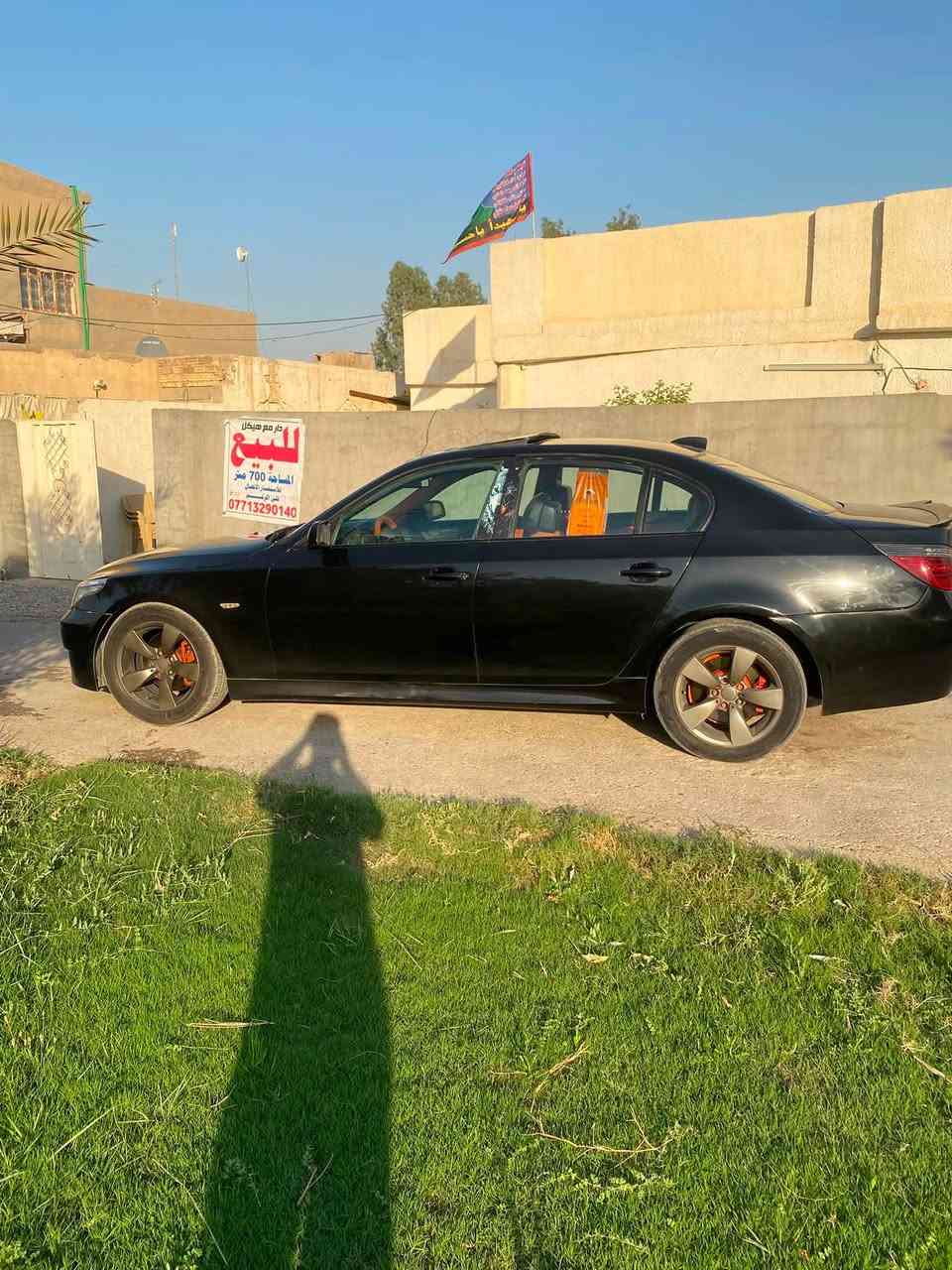 بسم الله وعلى بركت الله
السلام عليكم سياره للبيع فقط bmw ميماتي e60 موديل 2009رقم بغداد انكليزي مصبوغه عام جماليه بدون حادث سياره كلشي شغال بيه نقصه راجز بل مكينه والباقي تجي وتكلب وتقتنع السعر المطلوب 105وبيه مجال وأي ستفسار هذا رقمي *********** علي 
مكان السياره بغداد المدائن
